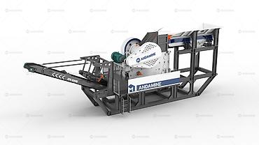 pe: Щековая дробилка PE600×900 на раме 1. Сферы применения: ✅ Карьерные — 2