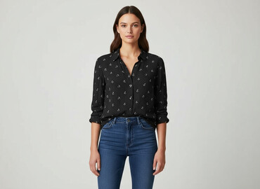 c a tuniki: Divided, Women's blouse, size XL