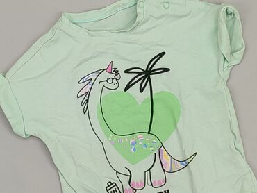 koszula z wiązaniem pod szyją: T-shirt, 6-9 months, condition - Good