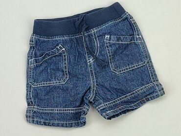 szorty jeans wysoki stan: Szorty, Topomini, 3-6 m, stan - Bardzo dobry