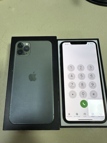 бу iphone 11: IPhone 11 Pro Max, 64 ГБ, Зеленый, Face ID