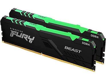 Оперативная память (RAM) для ПК, Б/у, Kingston Fury, 16 ГБ, DDR4, 3600 МГц