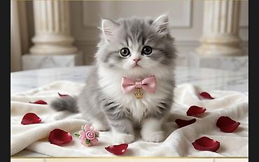 Pişiklər: Şotland, Dişi — 3