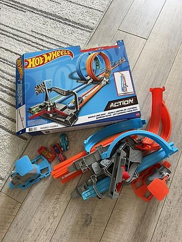 wheels: Игровой набор Hot Wheels Action — Double Loop Dash (Двойная петля) — 1