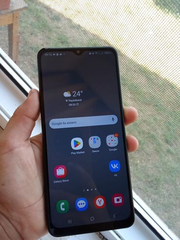 Tavalar: Samsung Galaxy A12, rəng - Göy, İki sim kartlı