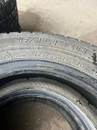 Шины и диски: Комплект зимних шин R14, 4 шт. - Модели: Falken Espia EPZ и Goodyear — 3