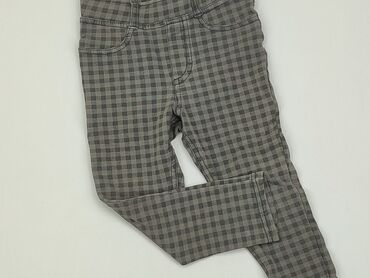 spodnie w kratę dla chłopca: Material trousers, H&M, 2-3 years, 98, condition - Satisfying
