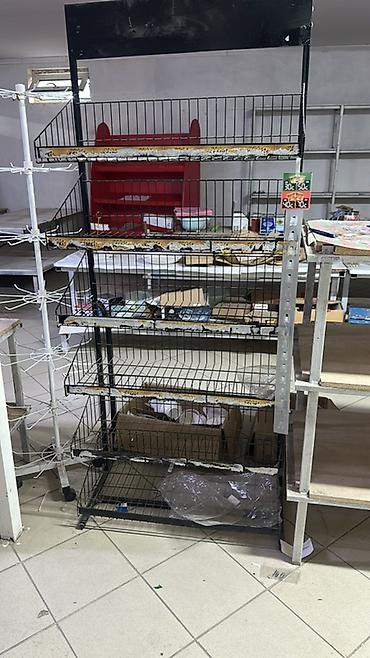 Соода жабдуулары: Торговое оборудование для магазина - Металлические стеллажи с — 3