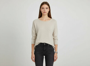 grucha sweter: H&M, Sweter damski, rozmiar S