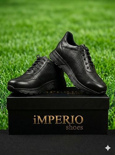 sabo 40: IMPERIO Shoes – polklassik üslubda kişi ayaqqabısı - Material: təbii — 1