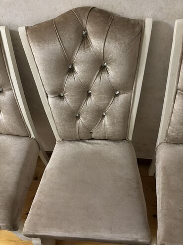 Masa və oturacaq dəstləri: Yemək otağı dəsti – masa və stullar - Klassik üslubda yemək masası — 21