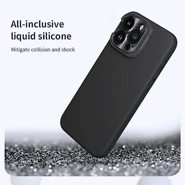 Maske i futrole za telefone: Futrola Nillkin Lens Wing Magnetic za iPhone 15 Pro (6.1) plava — 7