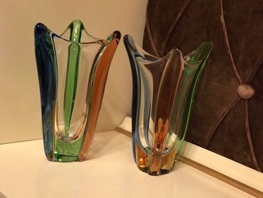 вазы из богемского стекла: Вазы