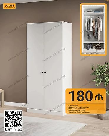 La Mini brendinin 2 qapılı dolabı - Ölçülər: dərinlik 47 sm ×