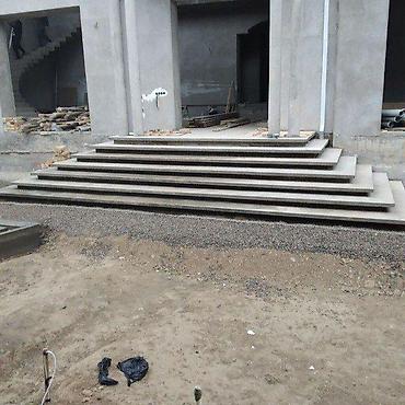 Бетонные лестницы: Бетонная лестница Для дома, Форма лестницы: Много-маршевая, Стиль: Модерн — 12