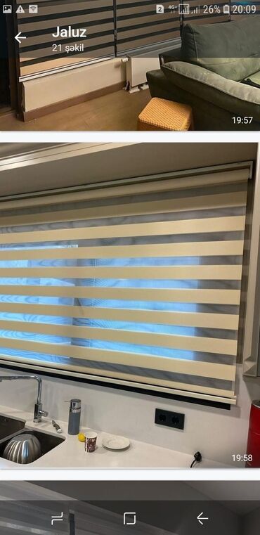 Pərdə və tüllər: Jalüz pərdə 1 kv 10 azn dən 45 azn dək hərnöv jalüzlər bizdə sifariş 2 — 2