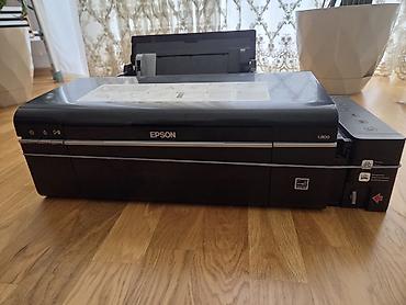 səkil cixardan aparat: Epson L800 foto printer - 6 rəngli orijinal Epson Micro Piezo çap — 1