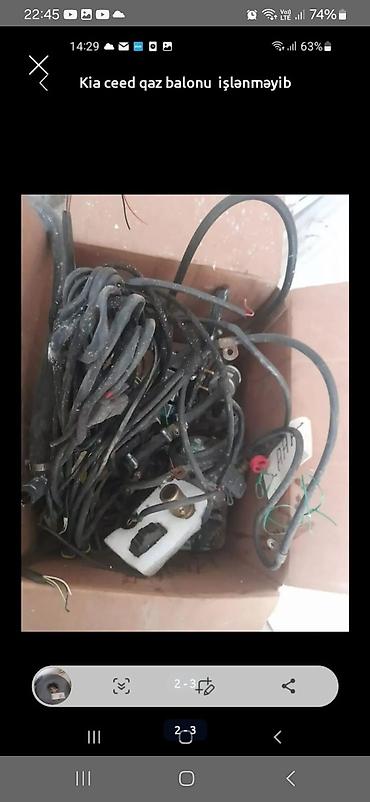 Digər avtomobil ehtiyat hissələri: Məhsul: Kia Ceed üçün LPG (qaz) sistemi komplekti Təsvir: - Donut — 2