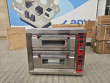 Elektrik sobalar: Pizza sobası Professioanal pizza peçi İçi daşlı model 1 mərtəbəli — 2