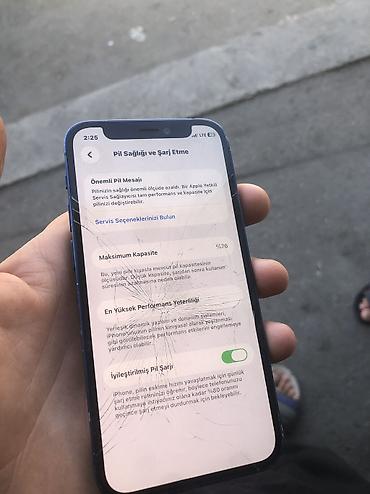 2 el soyuducular: IPhone 12 mini, 128 GB, Göy, Face ID — 4