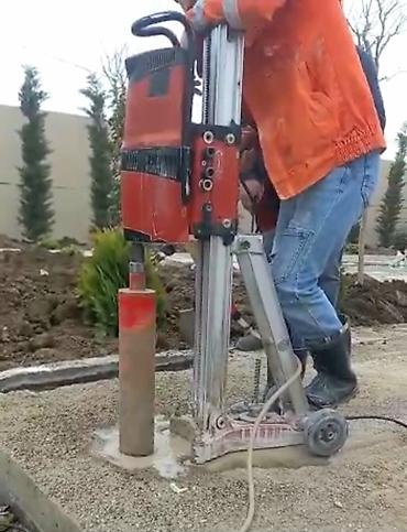 Beton işləri: Beton kəsimiləri dəqiq və səliqəli beton kesen beton deşen betonlarin — 3
