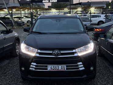 аренда авто с выкупом: Toyota Highlander: 2019 г., 3.5 л, Типтроник, Бензин, Внедорожник