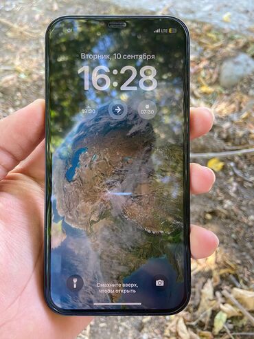 ремонт айфона: IPhone 12, Б/у, 64 ГБ, Черный, 81 %