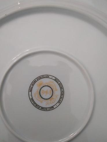 karaca home: Boşqablar, 1 əd, rəng - Ağ, Farfor — 2