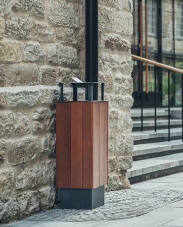 Tullantı qabları: Metal EN MMC olaraq istədiyiniz forma və ölçüde demir işlerinin — 7