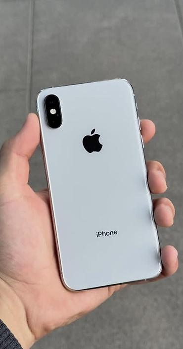 айфон дешевый купить: Apple iPhone X, серебристый - Экран 5.8" Super Retina OLED — 1