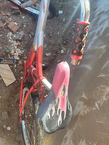 yeni velosiped: Uşaq/yeniyetmə velosipedi – BMX tərzində - Rəng: qırmızı-gümüş — 2