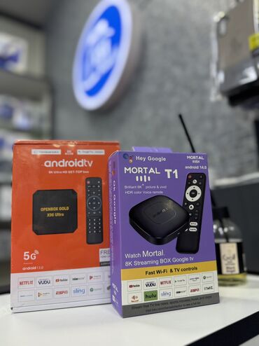 Smart TV bokslar: Yeni Smart TV boks TV box 8 GB / 32 GB, Android, Ödənişli çatdırılma