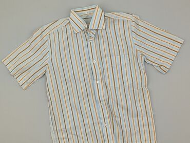 kombinezon marynarkowy krótki: Shirt 8 years, condition - Good, pattern - Striped, color - Light blue