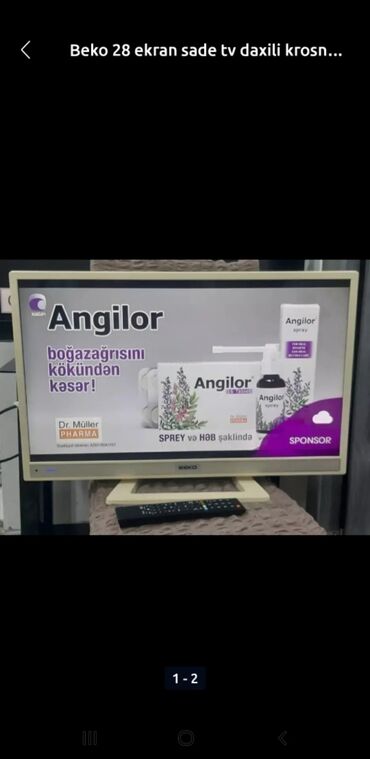ficher tv: Televizor Beko Led 28" FHD (1920x1080), Ödənişli çatdırılma