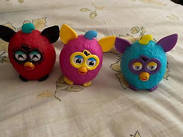 uwaq oyuncaqlari nerf: Rəngarəng Furby temalı fiqurlar dəsti - 3 ədəd yumru formalı Furby — 1