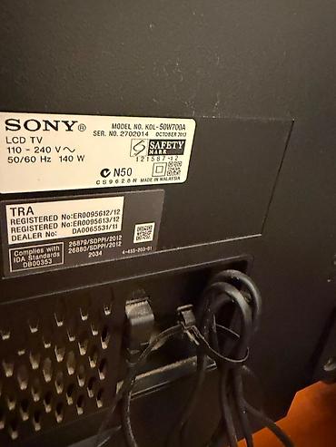 Televizorlar: İşlənmiş Televizor Sony LCD 50" — 2