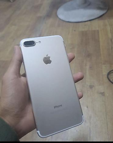 ayfon 7 s: IPhone 7 Plus, 128 GB, Matte Gold, Barmaq izi — 5