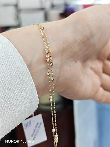 Aksesuarlar: Bilərzik, Pandora, Sarı qızıl, 585 Əyar, 173 g — 2