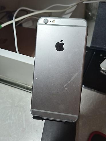 apple adaptor: IPhone 6 Plus, 64 GB, Space Gray, Qırıq — 2