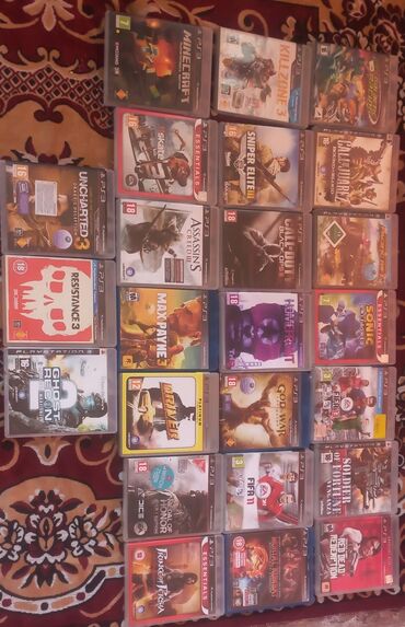 PS2 & PS1 (Sony PlayStation 2 & 1): Диски плейтейшен 3