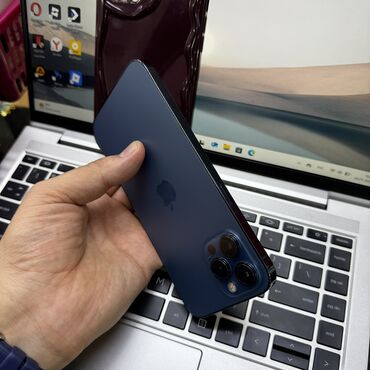 Apple iPhone: IPhone 12 Pro Max, Б/у, 128 ГБ, Синий, Чехол, 84 % at lalafo.kg — 12 Apple iPhone: IPhone 12 Pro Max, Б/у, 128 ГБ, Синий, Чехол, 84 % — 12