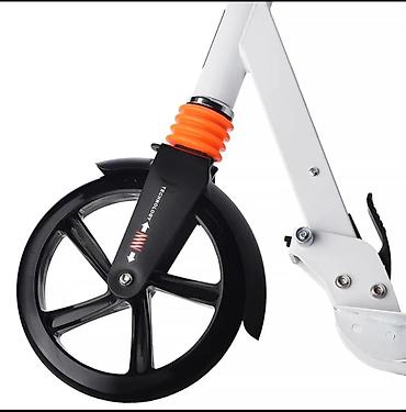 Гироскутеры: Продаю МЕХАНИЧЕСКИЙ (нужно отталкиваться ногой) самокат в идеальном — 3