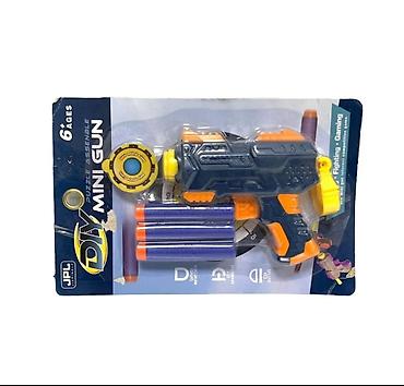 Игрушки: Игрушечный бластер «DIY Mini Gun» для детей 6+ - Компактный — 1