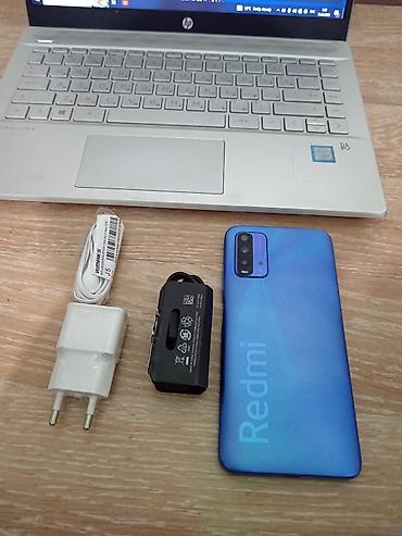 Мобильные телефоны и аксессуары: Redmi, Redmi 9T, Б/у, 128 ГБ, цвет - Синий, 2 SIM — 4