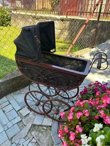 RS - Antique Drinks Carts: Kolica za lutke - Ukrasna kolica - MOGUĆ PREVOZ U dobrom stanju 🪑 — 9