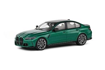 cena gitare: 💚 BMW M3 Sedan (G80) – 2023 – M Isle of Man Green – 1:43 – Solido — 1