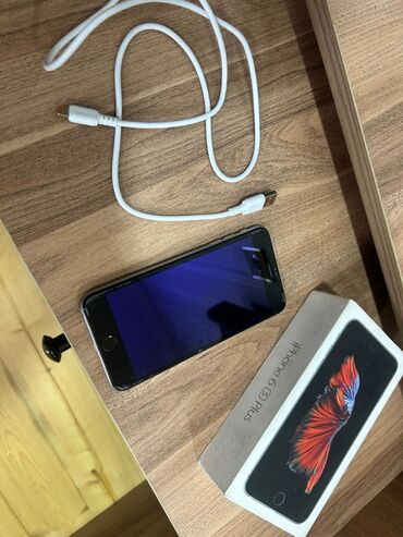 100 manatlıq telefonlar: IPhone 6s Plus, 16 ГБ, Matte Space Gray