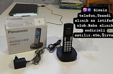 infinix hot 30 play: Panasonic KX-TGC310 simsiz ev/ofis telefonu - Rəqəmsal DECT — 1