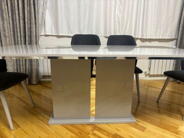 Masa və oturacaq dəstləri: Qonaq otağı üçün, İşlənmiş, Qatlanan, Dördbucaq masa, 4 stul -da lalafo.az — 9 Masa və oturacaq dəstləri: Qonaq otağı üçün, İşlənmiş, Qatlanan, Dördbucaq masa, 4 stul — 9