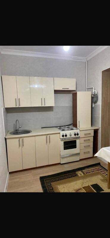105 серия 3 комнатная: 1 бөлмө, 36 кв. м, 106-серия, 7 кабат, Евроремонт